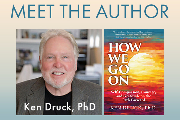 Tomorrow! Meet the Author: Dr. Ken Druck