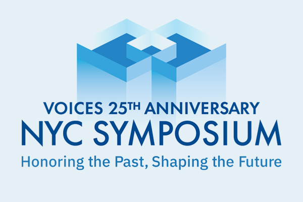 VOICES 25th Anniversary Symposium Agenda